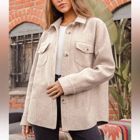 Lulus Shacket - Picture 1 of 6